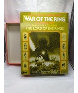 *Empty Box* SPI War Of The Ring The Lord Of The Rings RPG Empty Box - $1,108.59 MXN