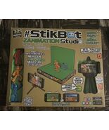 ZING #STIKBOT ZANIMATION STUDIO MEGA PACK NEW OPEN BOX 3 BOTS /2 STUDIOS... - $570.50 MXN