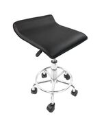 Height-Adjustable Rolling Stool with Foot Rest for Salon, Spa, and Offic... - €39,65 EUR