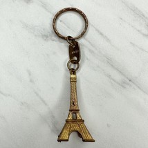 Paris France Eiffel Tower Souvenir Keychain Keyring - $6.92