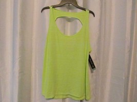 NWT Ideology Neon Green Light Weight Breathable Athletic Tank Sz XL Org $29.50 - £6.06 GBP