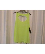 NWT Ideology Neon Green Light Weight Breathable Athletic Tank Sz XL Org ... - €6,59 EUR