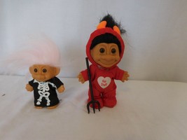 Trolls RUSS Red Hair Cute Devil Costume Halloween Doll Toy Valentines + Voodoo  - £22.17 GBP