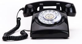 Sangyn 1960&#39;S Classic Old Style Retro Landline Desk Telephone With Rotary Dial. - £44.72 GBP