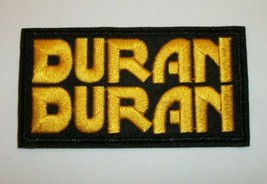 Duran Duran UK Pop Rock Embroidered Applique Patch~3 1/2&quot; x 1 7/8&quot;~Iron ... - $4.17