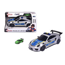 Majorette Porsche 911 Carry Case Police with Mini Car - $82.44