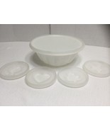 Vintage 1960&#39;S-70&#39;S Tupperware 6 pc JEL-N-SERVE Jello Mold w/4-Insets &amp; Lid - £7.76 GBP