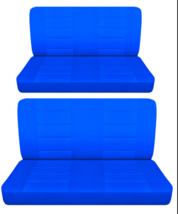 Fits 1966 Dodge Coronet 4door sedan Front and Rear bench blue seat covers - £97.63 GBP