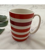 Kate Spade Lenox Morning Mantras Coffee Mug White Pink Stripe How Sweet ... - $18.80