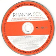 Rihanna - Sos (Remixes) U.S. Promo CD-SINGLE 2006 4 Tracks Rare Htf Collectible - £40.60 GBP