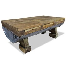 Coffee Table Solid Reclaimed Wood 90x50x35 cm - £122.89 GBP
