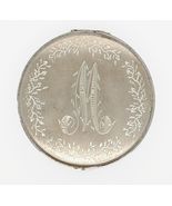 Recuerdos De Marilyn Monroe Compacto De Plata Esterlina Monogramado - $71,700.12 CAD