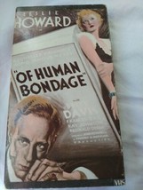 Of Human Bondage B&amp;W VHS Bette Davis  #15005 Memory Lane Video - £8.52 GBP