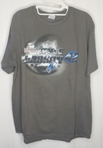 Kyle Larson T Shirt Credit One Bank Ganassi Racing Mens Size Large Gray NASCAR - £11.26 GBP