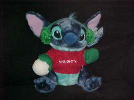 11&quot; Disney Snowball Stitch Plush Toy With Tags From Lilo &amp; Stitch Disney... - $24.74