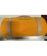 VEUVE CLICQUOT Champagne Traveller bag Carry Case w/1 Glass  MARKS/STAINS - $72.47