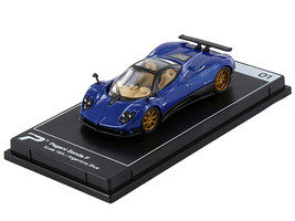 Pagani Zonda F Argentina Blue Metallic &quot;Hypercar League Collection&quot; 1/64 Diecast - £17.95 GBP