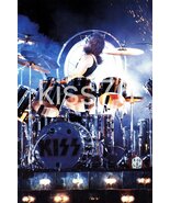 KISS Peter Criss Love Gun Era 24 x 36 Inch Custom Poster - ALIVE II Drums - $830.12 MXN