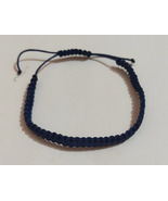 Blue cord Bracelet, Blue String Bracelet, Lucky Bracelet, Braid Bracelet... - £7.07 GBP
