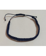Blue cord Bracelet, Blue String Bracelet, Lucky Bracelet, Braid Bracelet... - $171.35 MXN