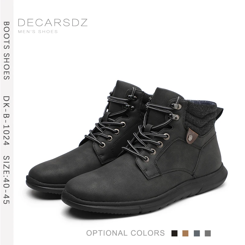 Boots 2023 new spring shoes comfy casual boots lace up classic original leather fashion thumb200