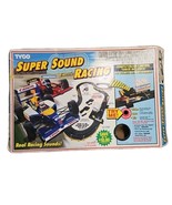 Vintage TYCO 1992 Super Sound Racing Slot Cars Race Track Set W Box NOT ... - $1,445.66 MXN