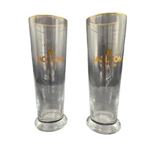 2 Vintage Moson Imported Beer Since 1786 Tall Pilsner Glasses - £11.65 GBP