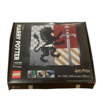 LEGO Art: Harry Potter Hogwarts Crests 31201 Retired Set New Open Box - $99.99