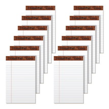 TOPS the Legal Pad Writing Pads 12 Pack , Jr. Legal Rule, 50 Sheets, 5 X... - $28.86