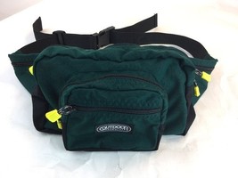 Vintage OUTDOOR PRODUCTS Waist Hiking Bag Green USA Made fanny pack  euc - $49.81 CAD