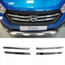 Dacia DOKKER LODGY - Chrome Grill Trims - Radiator Bar Accents Decoration - $26.73