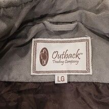 Outback Trading Company Women's Tan/Beige Grand Prix Quilted Vest Size Large  image 3