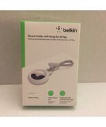 NEW Belkin Secure Holder with Strap for AirTag - White - $250.34 MXN NEW Belkin Secure Holder with Strap for AirTag - White - $250.34 MXN