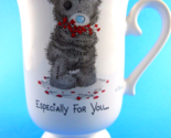Teddy Bear Valentine Coffee Mug Tea cup Especially for you Papel Miranda - $12.86