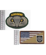 Green Beret Army 5th Special Forces Group Airborne &amp; SF Parachutist Wing... - $18.99