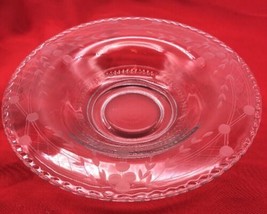 Gadroon Cambridge ? 12-1/2&quot; Elegant Glass Center Bowl WHEEL CUT #3500 Li... - $26.60