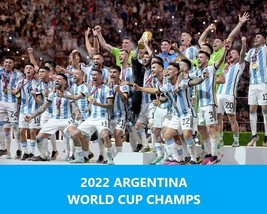 2022 Argentina 8X10 Team Photo Soccer Picture World Cup Champs - £3.93 GBP