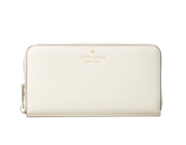 New Kate Spade Schuyler Large Continental Wallet Saffiano Parchment - £55.97 GBP