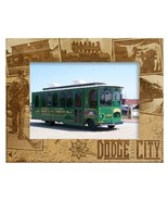 Dodge City Kansas Laser Engraved Wood Picture Frame (5 x 7) - £24.85 GBP