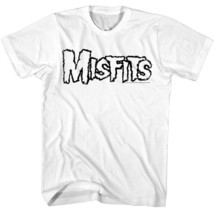 Misfits Inverse Logo Men&#39;s T Shirt Punk Rock Band Concert Tour Merch - £22.72 GBP+