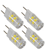 4-Pack G8 Bi-Pin 17 LEDs Light Bulb SMD 2835 for GE Over the Stove Micro... - £35.19 GBP