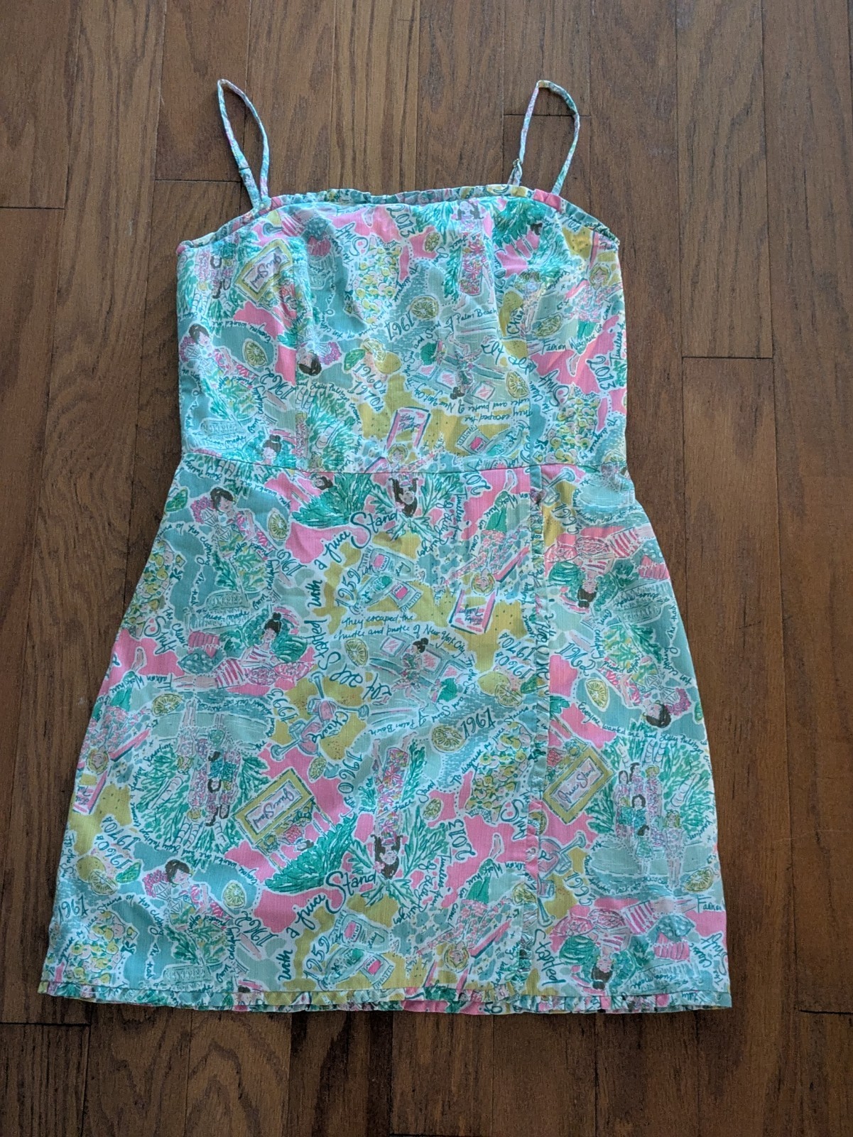 Lilly Pulitzer Jesse Pop Up In The Beginning Short Dress Romper Size 6 Item image 2