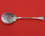 Atkin Brothers English Estate Sterling Silver Sugar Spoon Shell Chased F... - $88.11