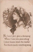 With Love Romance Postcard Vintage Divided Back Used Circ 1910 - $12.99