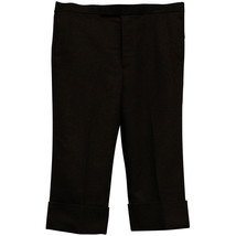 Thom Browne Cropped Trousers In Wool Men Burgundy S - £130.75 GBP