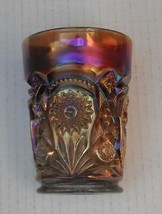 Fashion...tumbler...scarce smoke color--r.fx...vintage carnival glass - £50.85 GBP