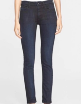 HELMUT LANG Femmes Jean Coupe Slim Ankle Solide Marine Taille 26W F06HW231 - £93.71 GBP