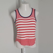 Sweet Wanderer Red, White, Blue Tank Top Shirt ~ Sz M ~ Sleeveless - £8.85 GBP