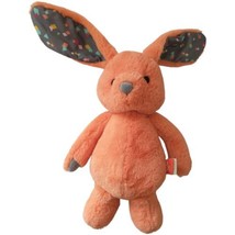 B Softies Happyhues Bunny Rabbit Plush Coral Orange Cutie Stuffed Animal Easter - £10.44 GBP