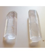 Two nearly clear and nearly perfect Quartz Crystals - €27,99 EUR